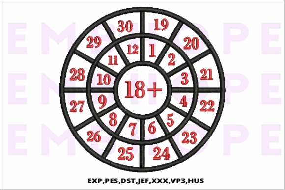 Addition Wheel 18: A Practical Guide to Embroidered Math Learning Tools