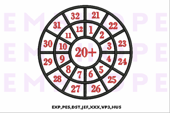 Addition Wheel 20: A Creative Bridge Between Math Practice and Textile Art