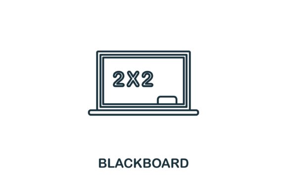 Blackboard Icon: Essential Design for Education