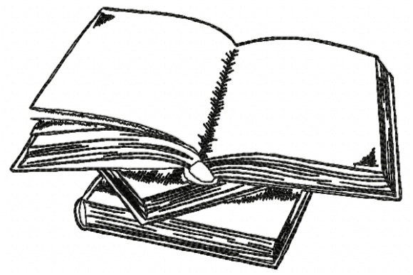 Books: A Charming Embroidery Design for Readers and Gift Givers
