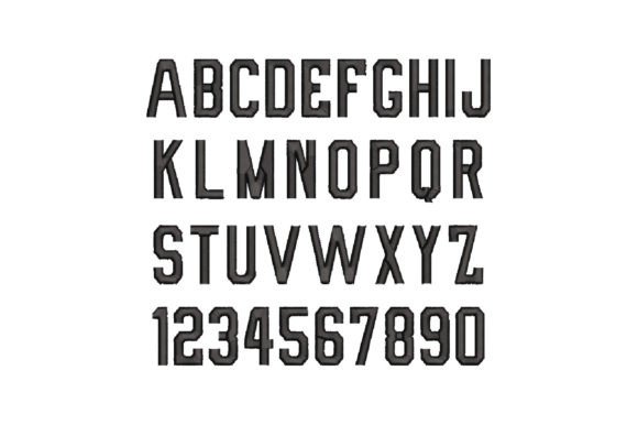 College Spirit: A Versatile Alphabet Embroidery Design