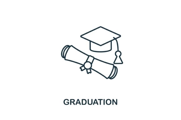 Graduation Icon: Visualizing Academic Success