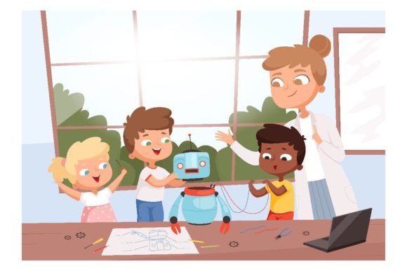 Kids with Teacher Robot Programming: Bridging the Gap in Modern STEM Education