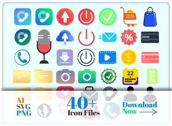 Most Useful Icon Pack V1: Design Essentials