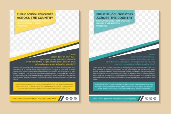 Public School Educators Vertical Flyer
