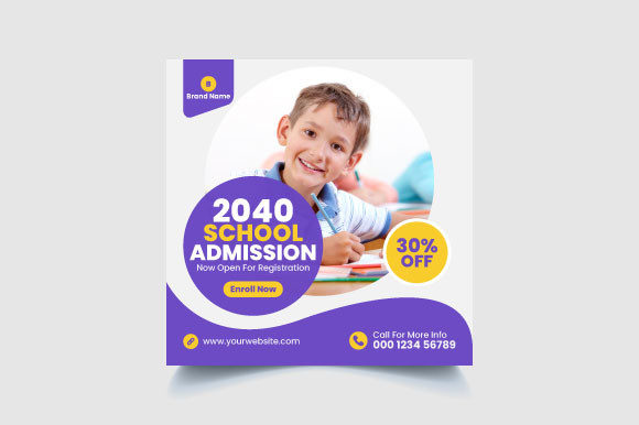 Strategic Visual Communication: Leveraging a Kids Education Social Media Post for Enrollment and Brand Growth