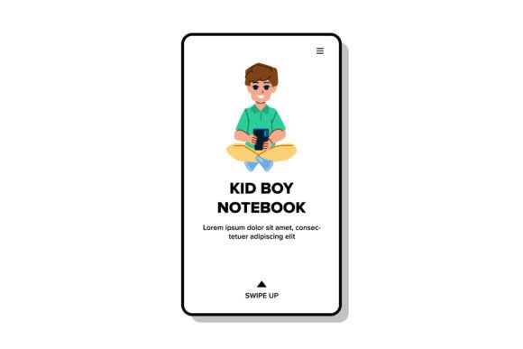 Understanding the Kid Boy Notebook Vector: A Visual Asset for Modern Education and Design