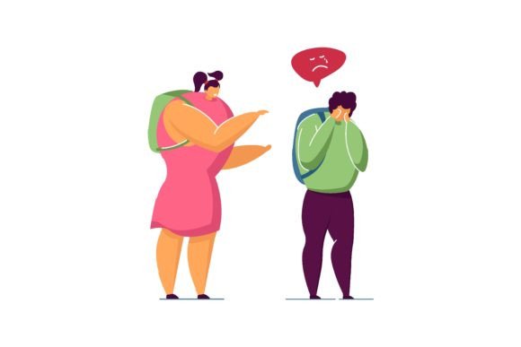 Visualizing School Bullying: A Flat Vector Guide